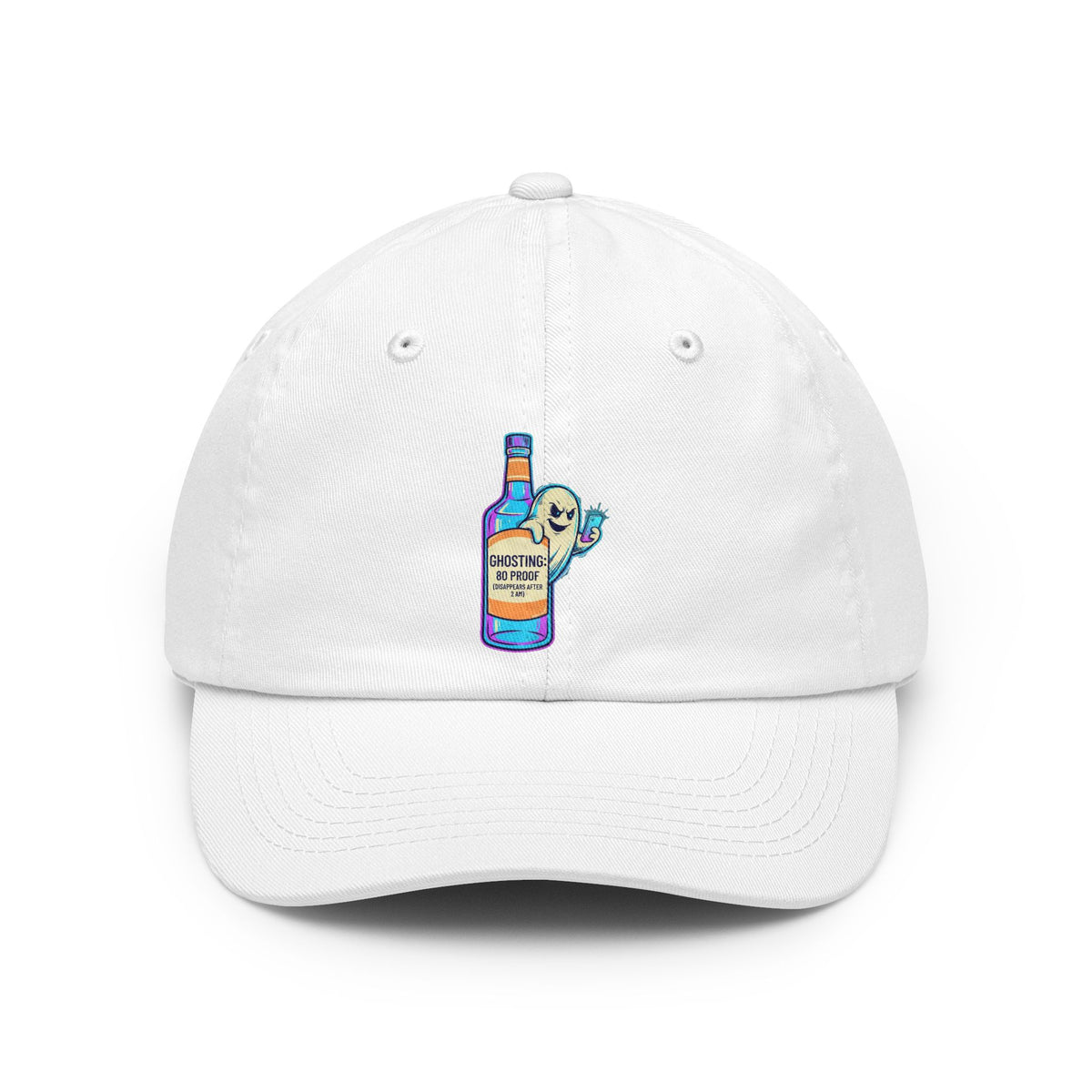 Color: White | Ghosting Dad Hat