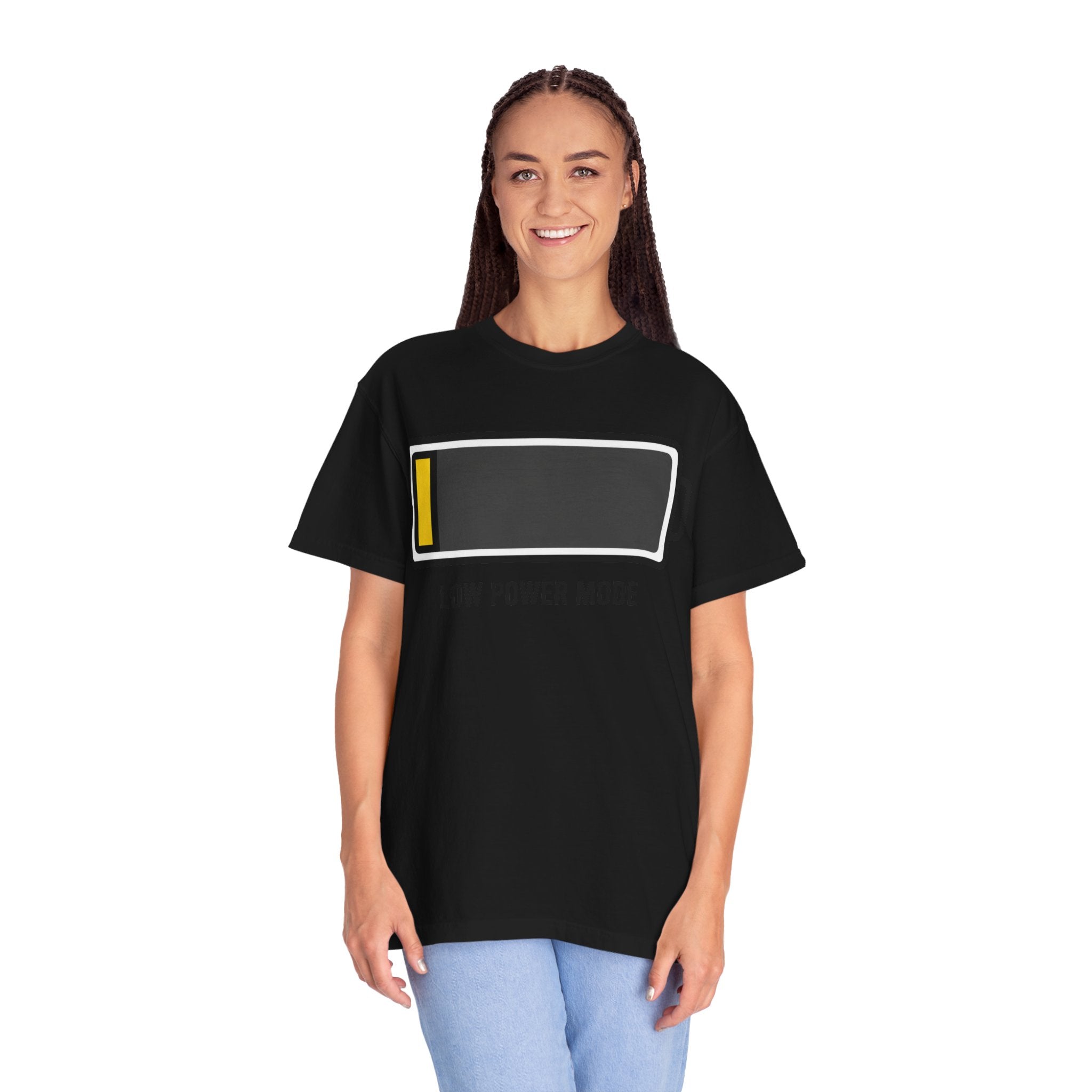 "Low Power Mode" Unisex Garment-Dyed Tee