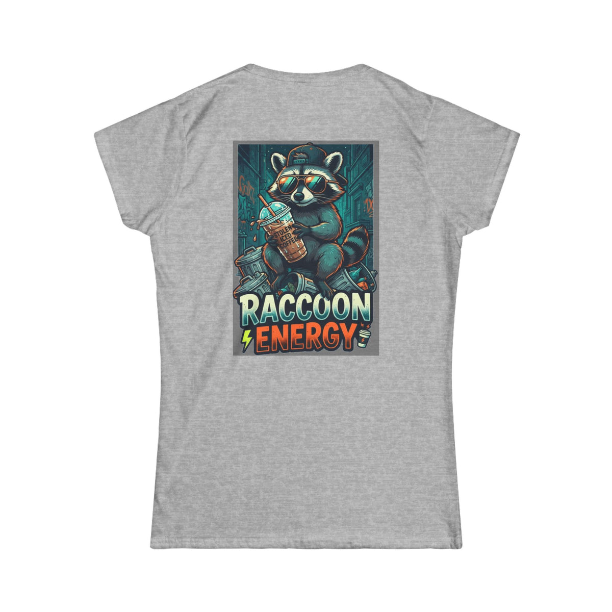 "Raccoon Energy" Women's Tee