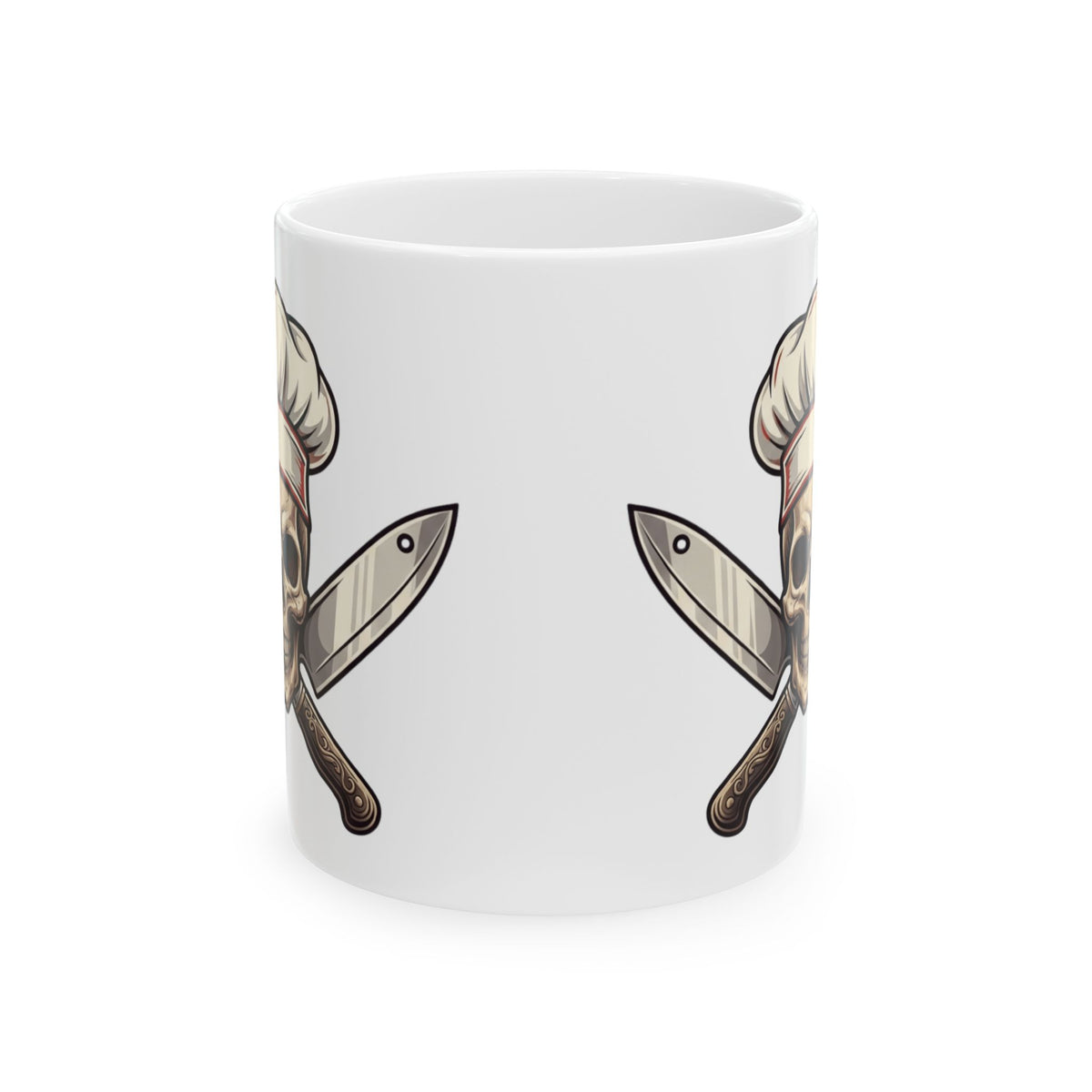 "Hell's Kitchen Literally" White Ceramic Mug — Graphic