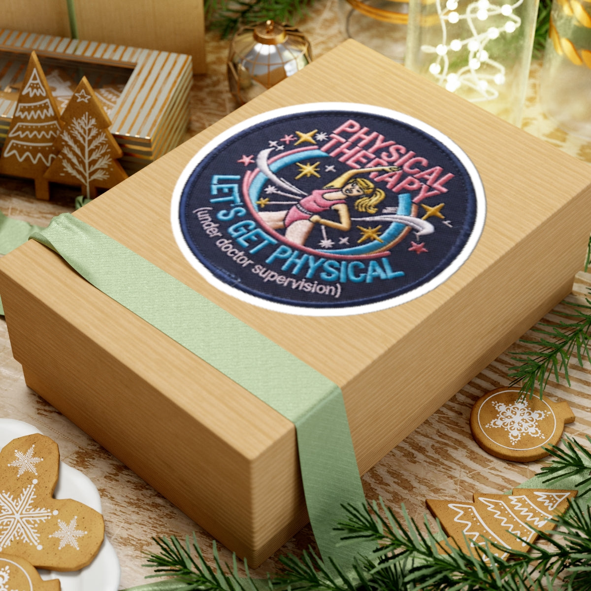 "Let's Get Physical" Sticker