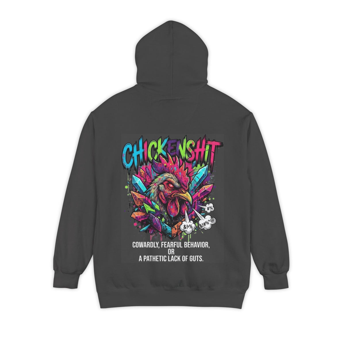 Color: Pepper | Chickenshit Garment-Dyed Hoodie