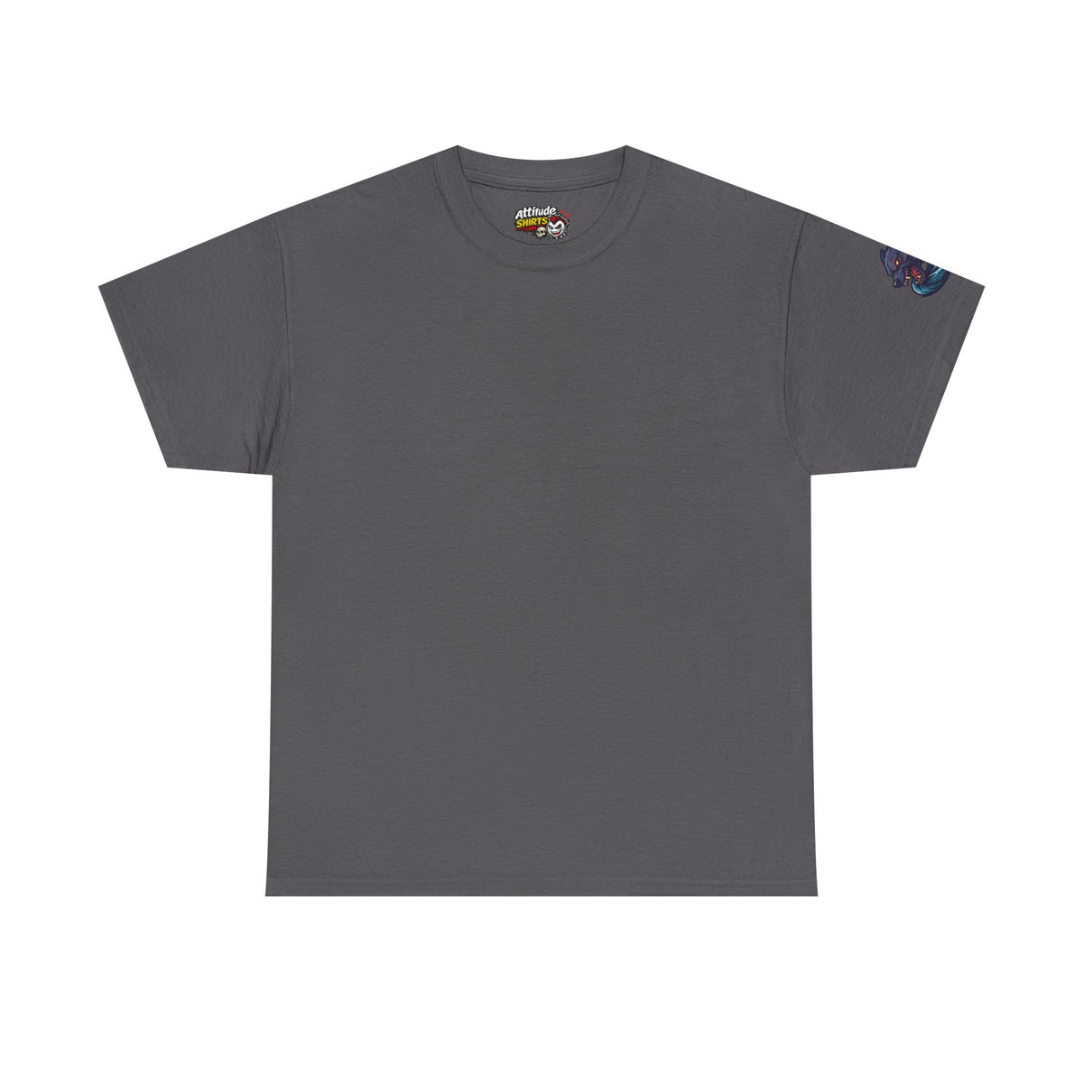 Color: Charcoal | Charybdis and Scylla (Greek Mythology) Premium Graphic Tee