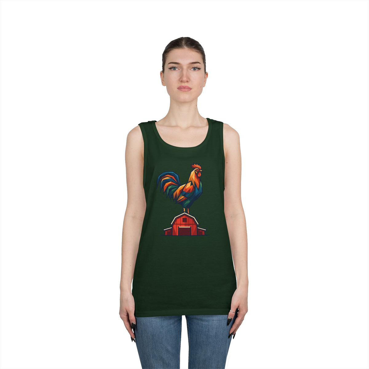 "Barnyard Rooster" Tank Top