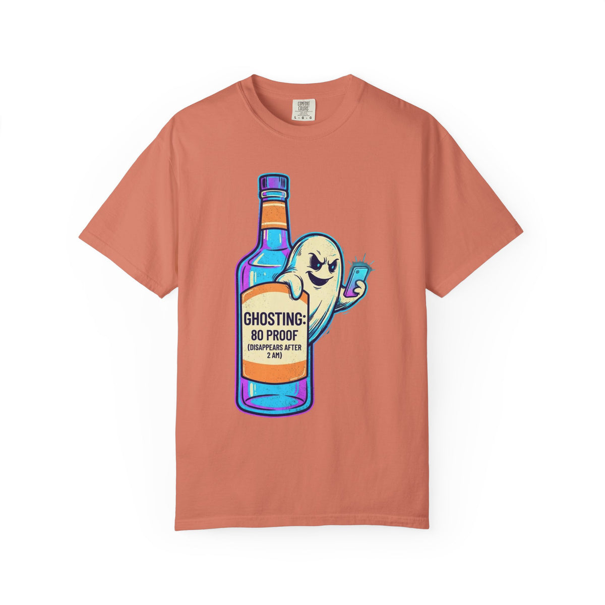 Color: Terracotta | Ghosting Unisex Garment-Dyed Tee
