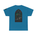 "Stained Glass Floral" Premium Graphic Tee