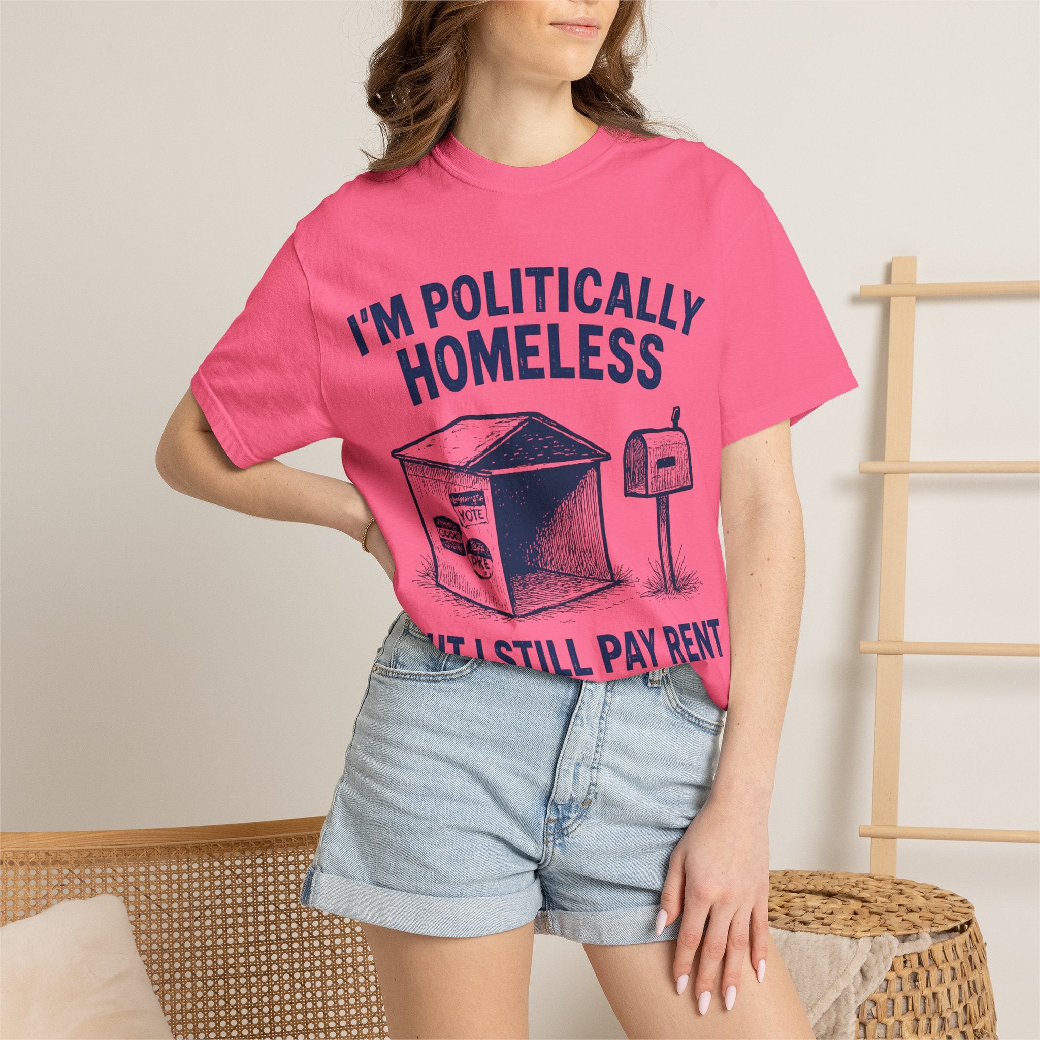 "The "Safe Space" Sentry"  Unisex Garment-Dyed T-shirt