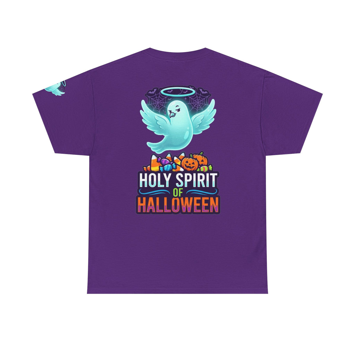 Color: Purple | Holy Spirit of Halloween Premium Graphic Tee
