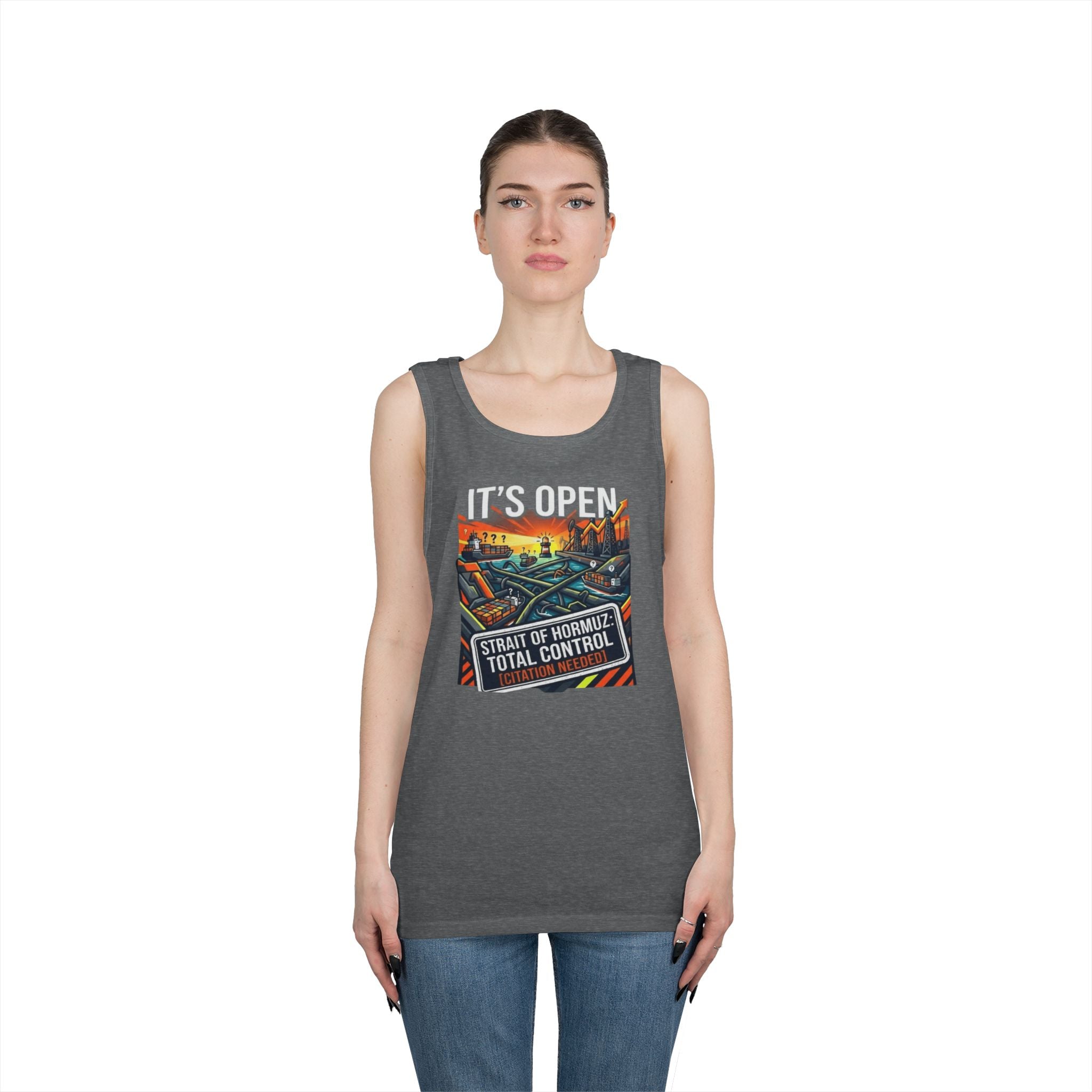 "Straight Of Hormuz is Open" Tank Top