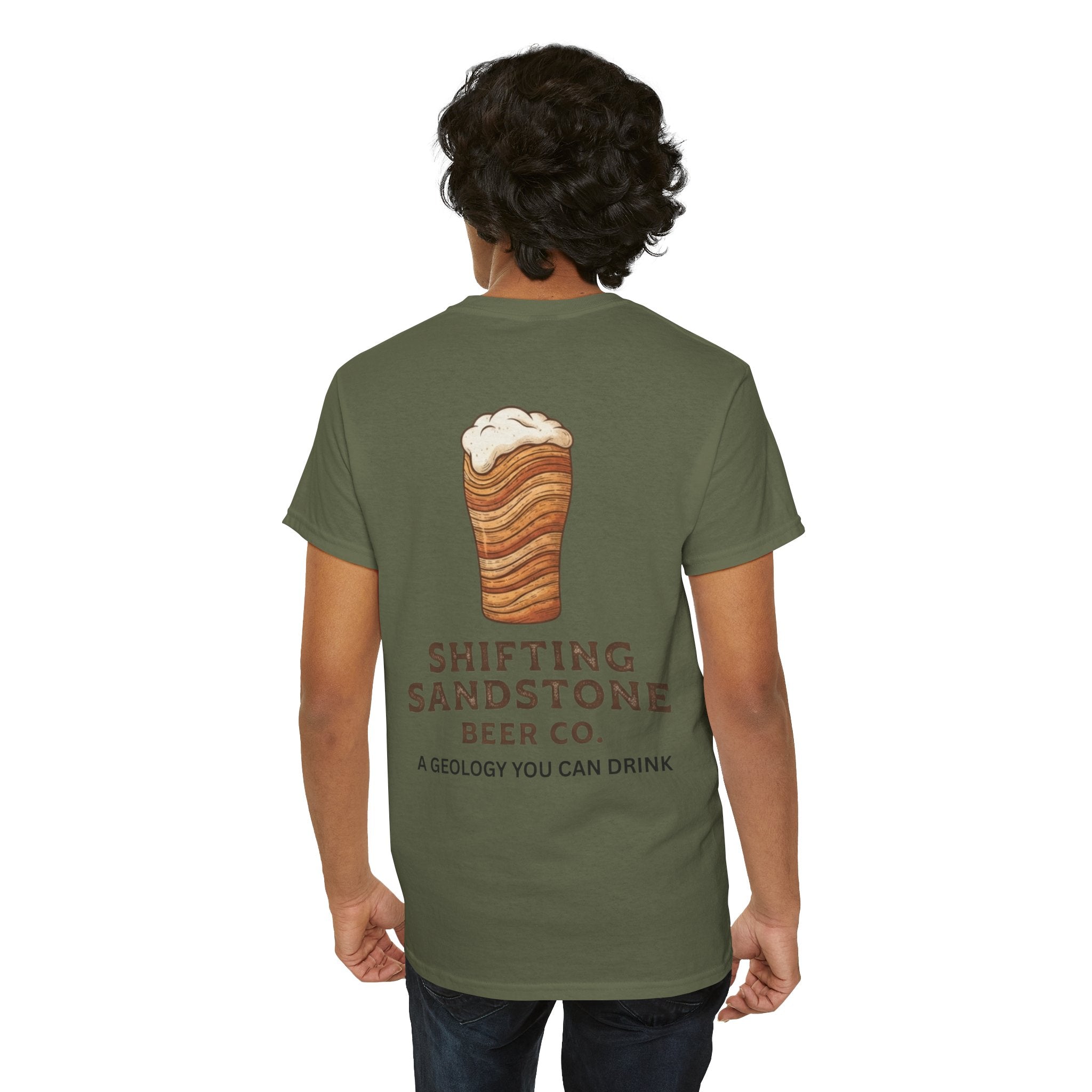 "Shifting Sandstone Beer Co." Premium Graphic Tee