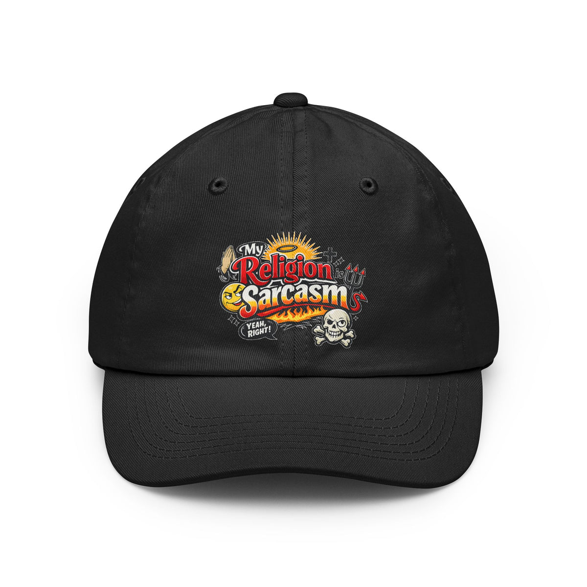 Color: Black | Religion Sarcasm Dad Hat