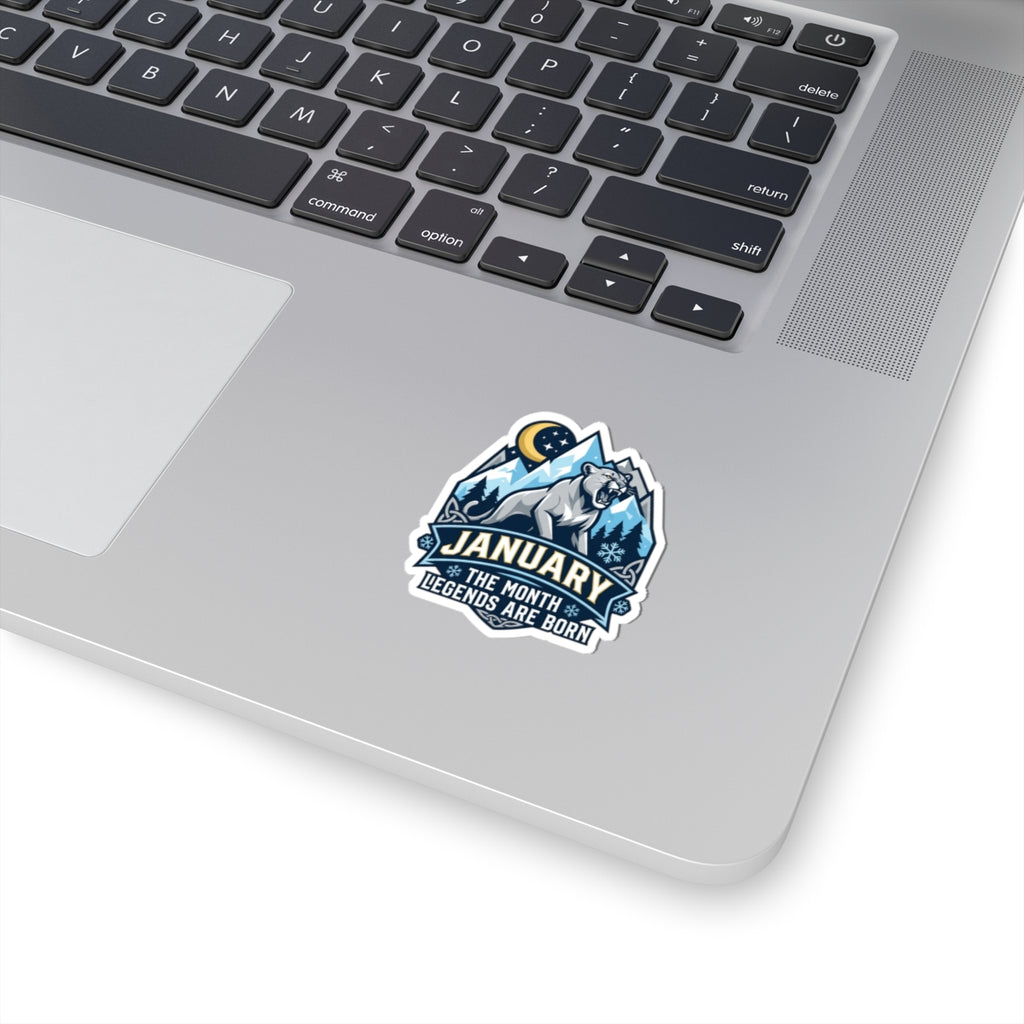 "January Legend" Sticker