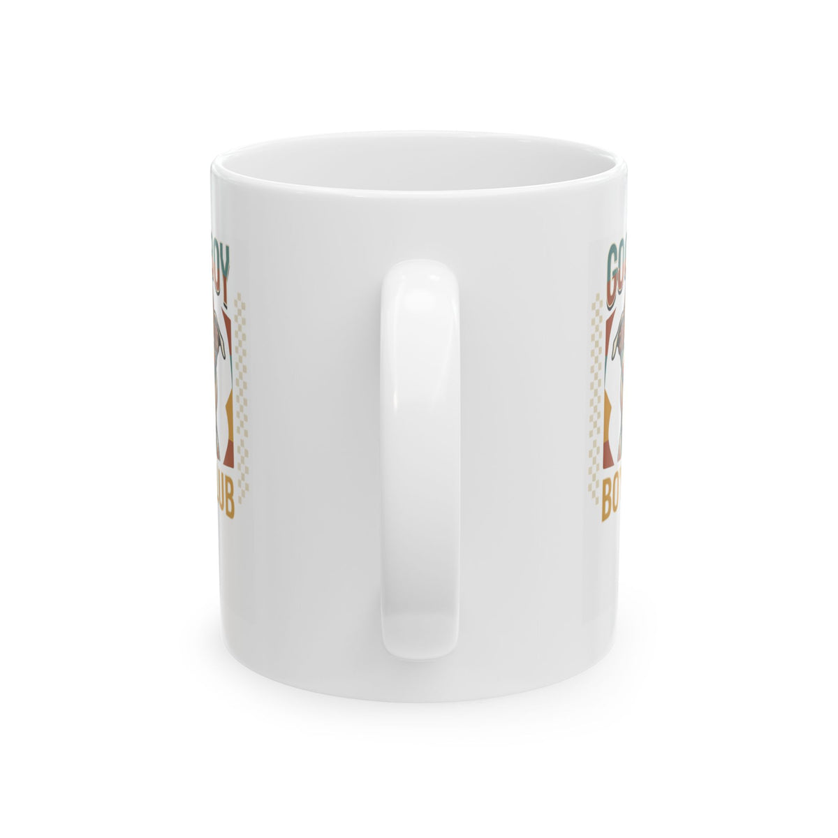 "Good Boy Bo'y Club" White Ceramic Mug