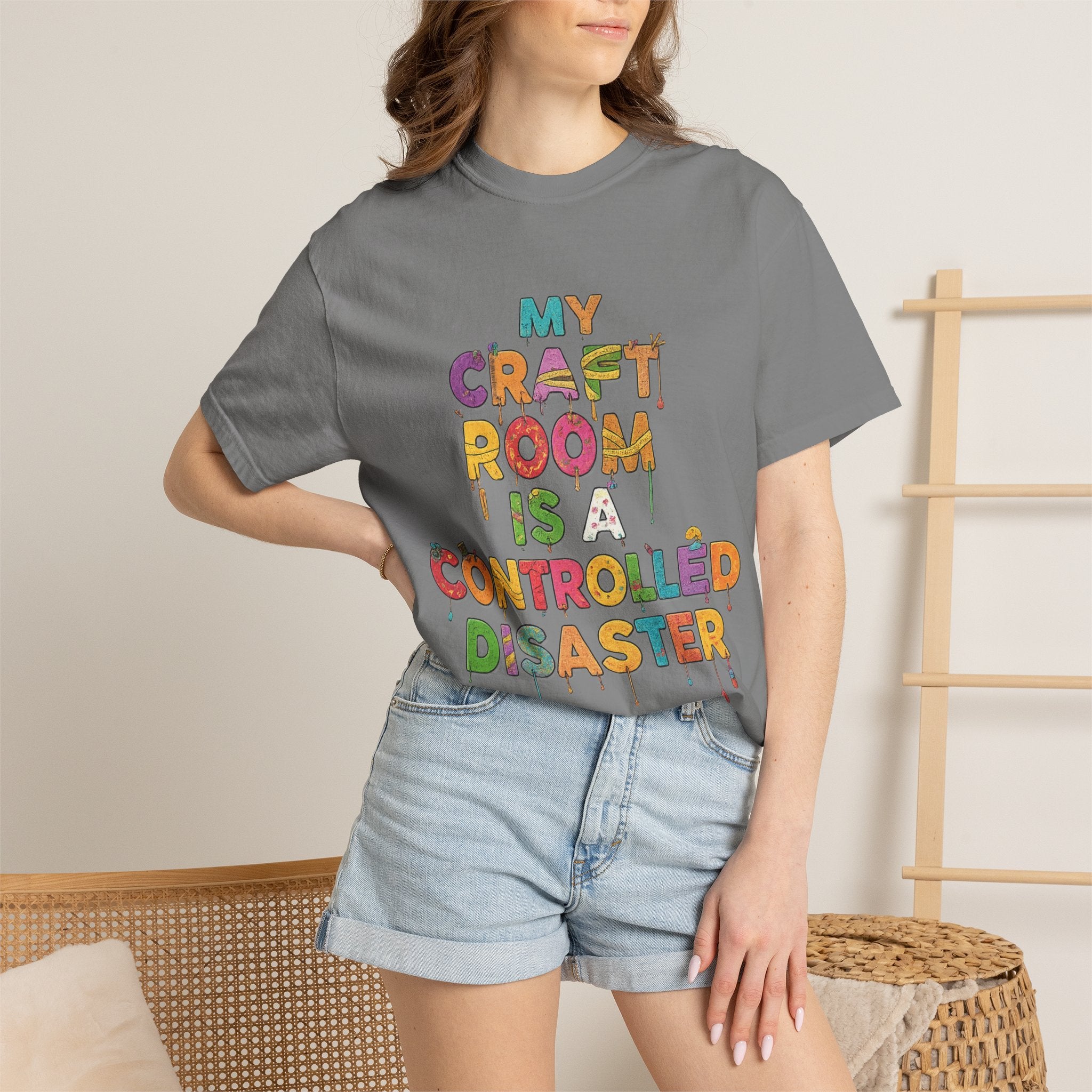 My Craft Room, My Rules | Garment-Dyed Tee — AttitudeShirts
