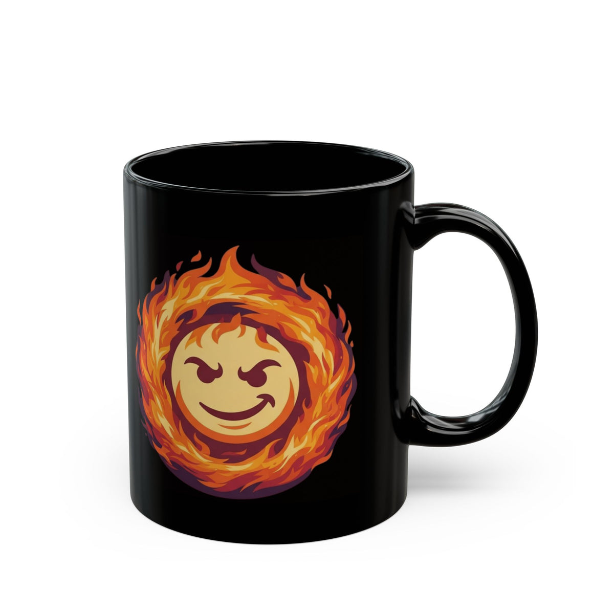 "I'm Going to Hell" Black Ceramic Mug — Graphic