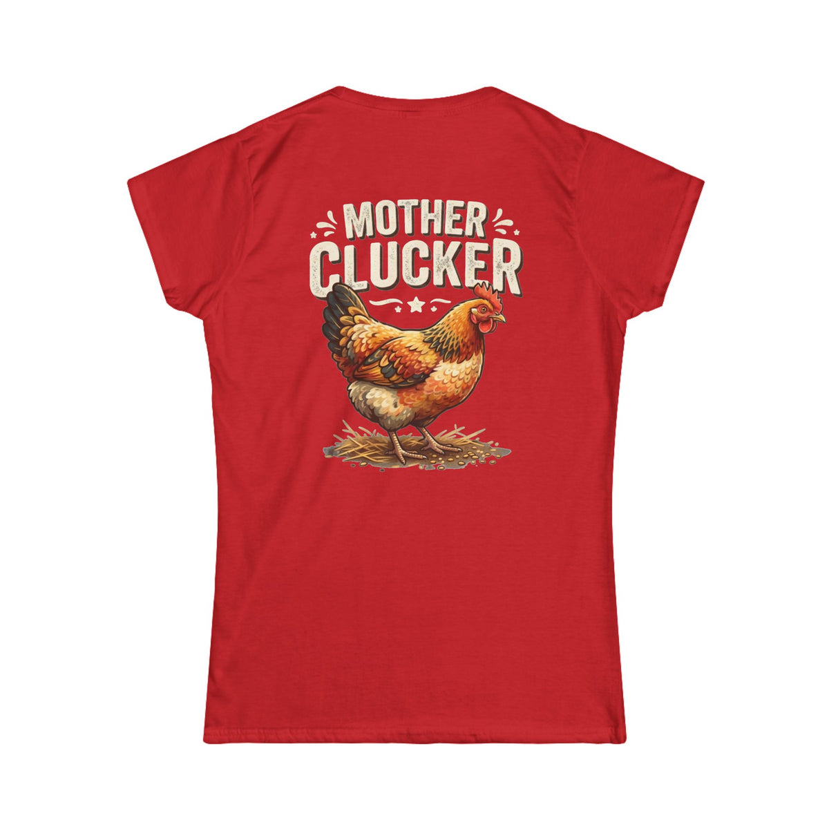 Color: Red | Mother Clucker Women's Tee