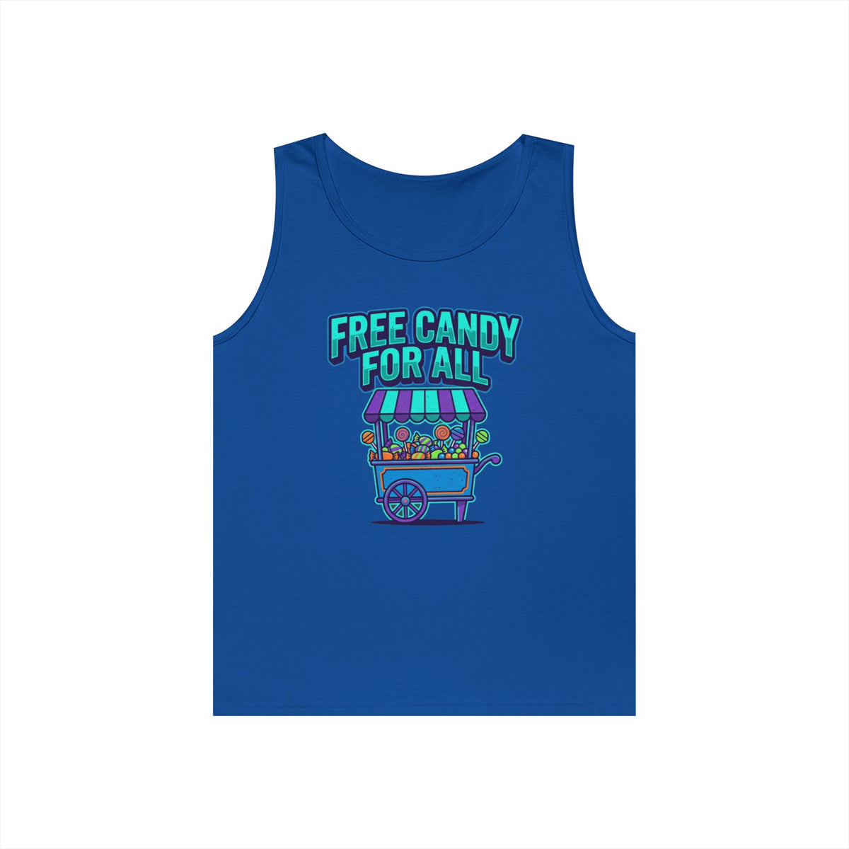 Color: Royal | Free Candy For All Tank Top