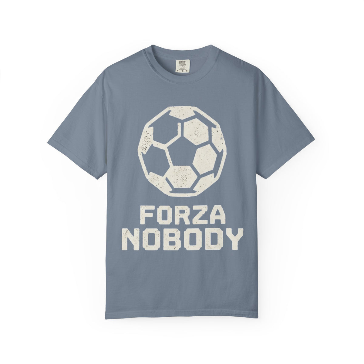 Color: Blue Jean | Forza Nobody Unisex Garment-Dyed Tee