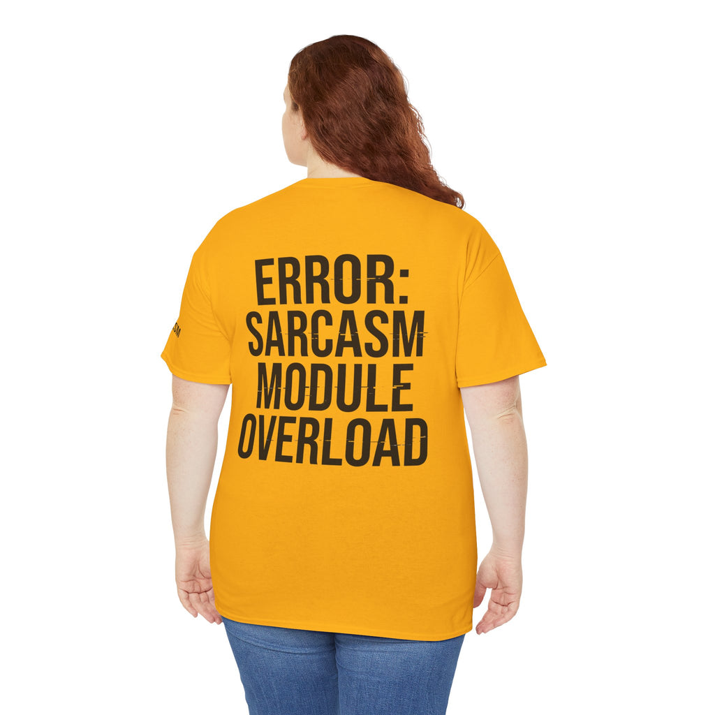 "Error Sarcasm" Premium Graphic Tee