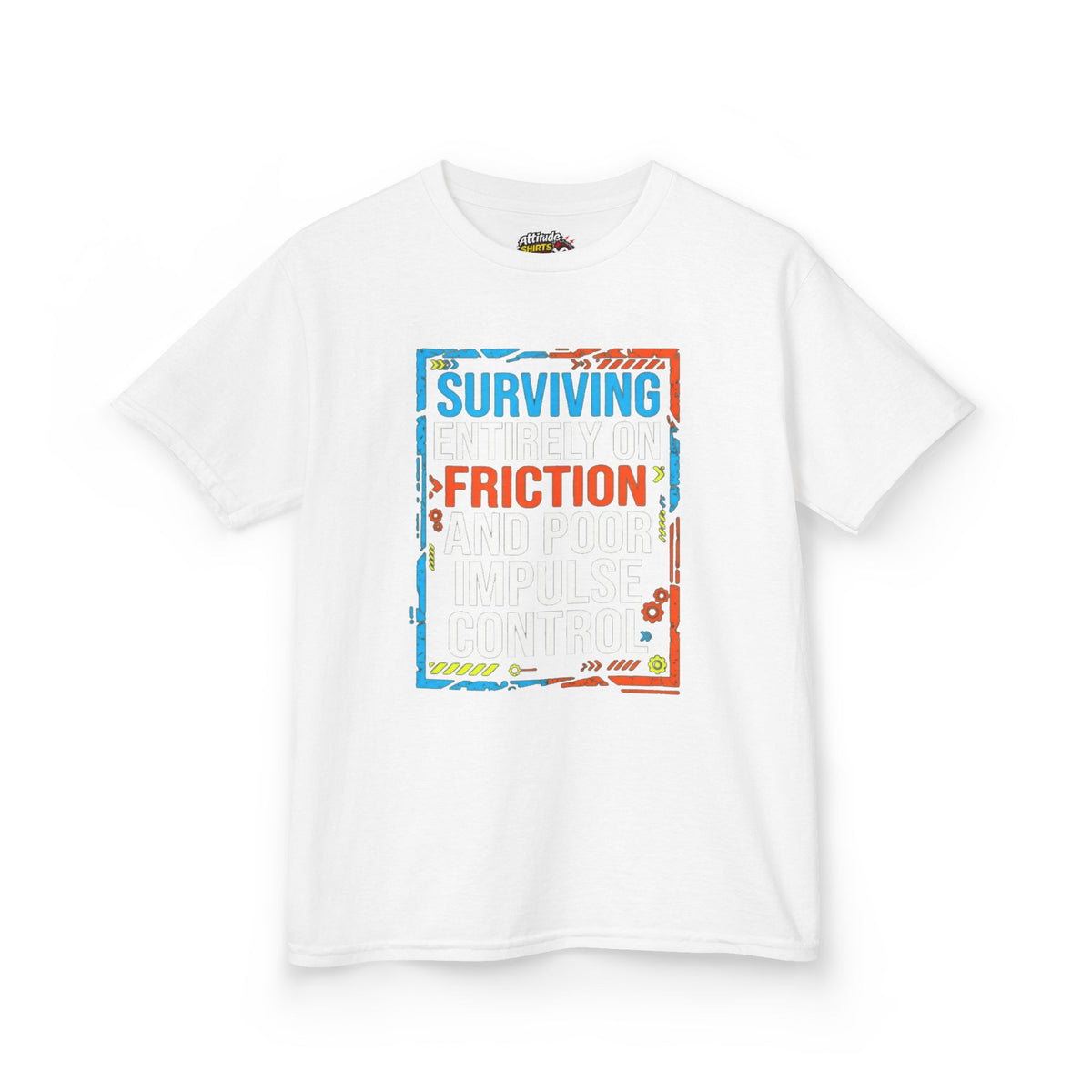 "Surviving On Friction" Kids Tee