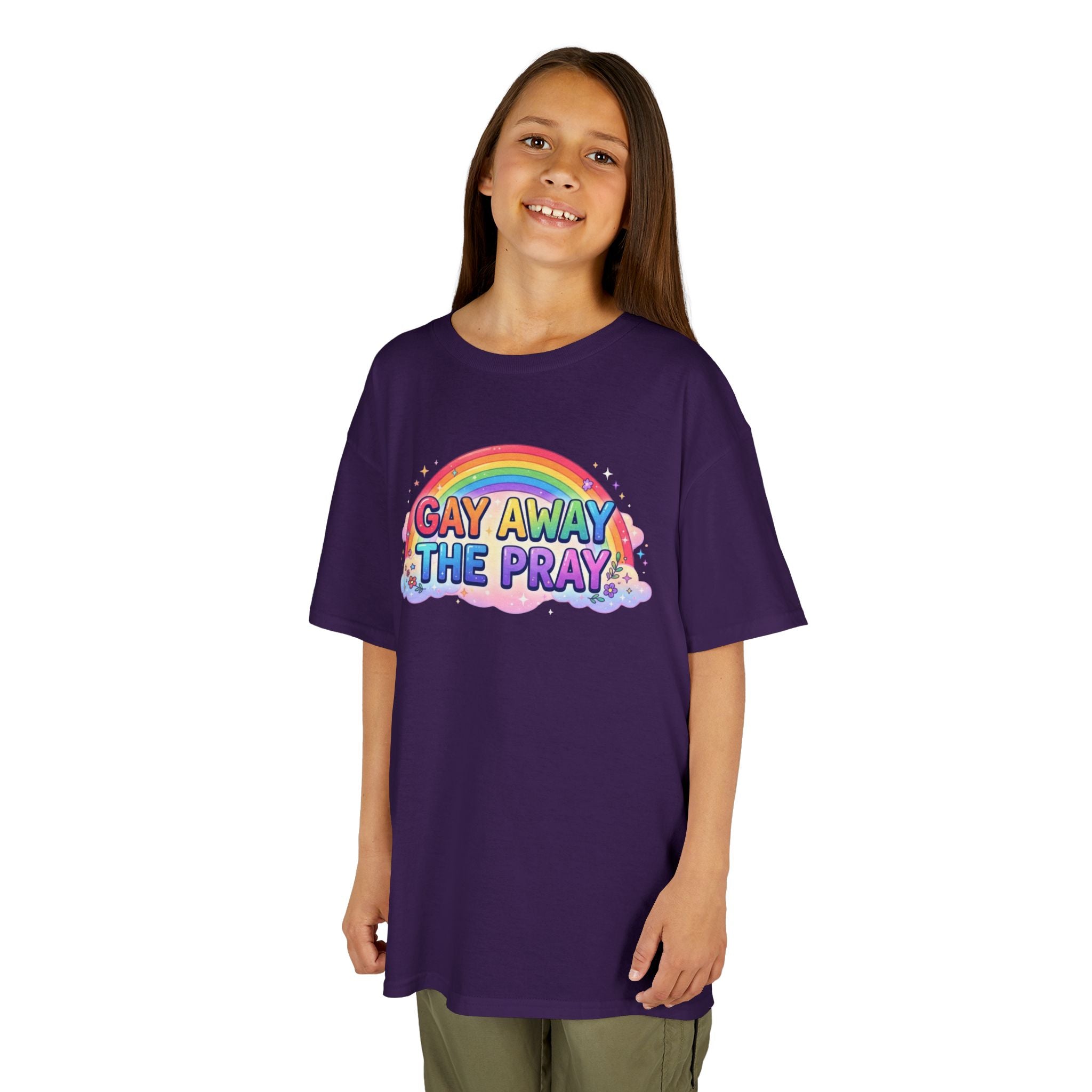 "Gay Away The Pray" Kids Tee