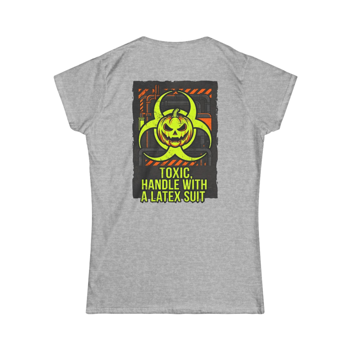 Color: Sport Grey | Toxic handle With Latex Women's Tee