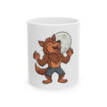 "Werewolf" White Ceramic Mug