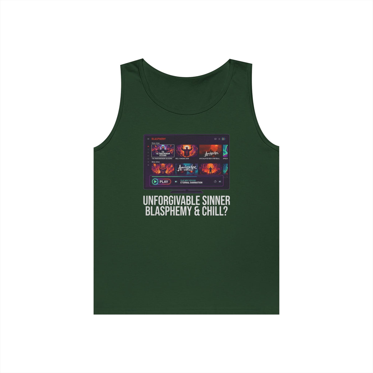 "Good Book Series Blasphemy & Chill" Tank Top