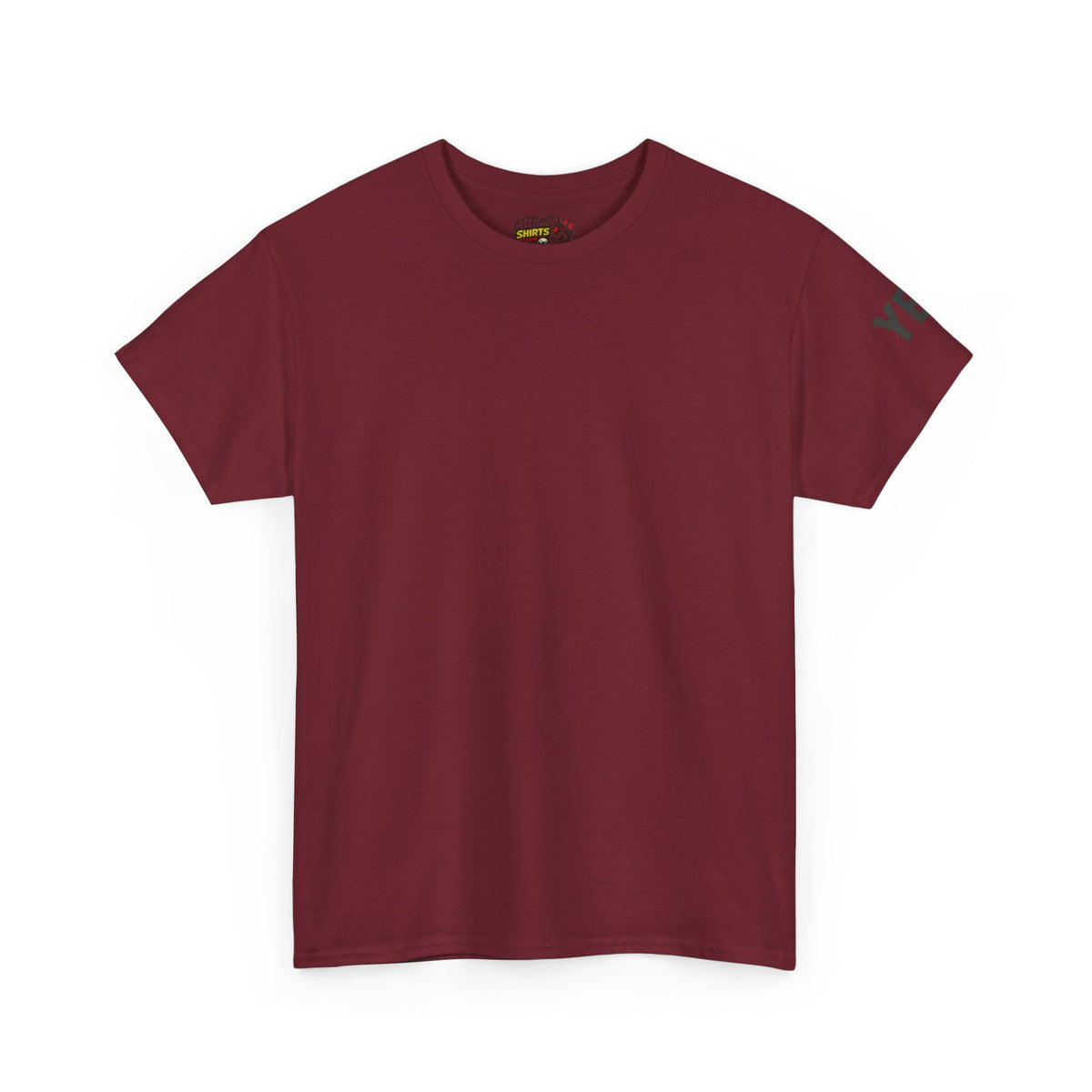 Color: Garnet | Just Say Yes Premium Graphic Tee