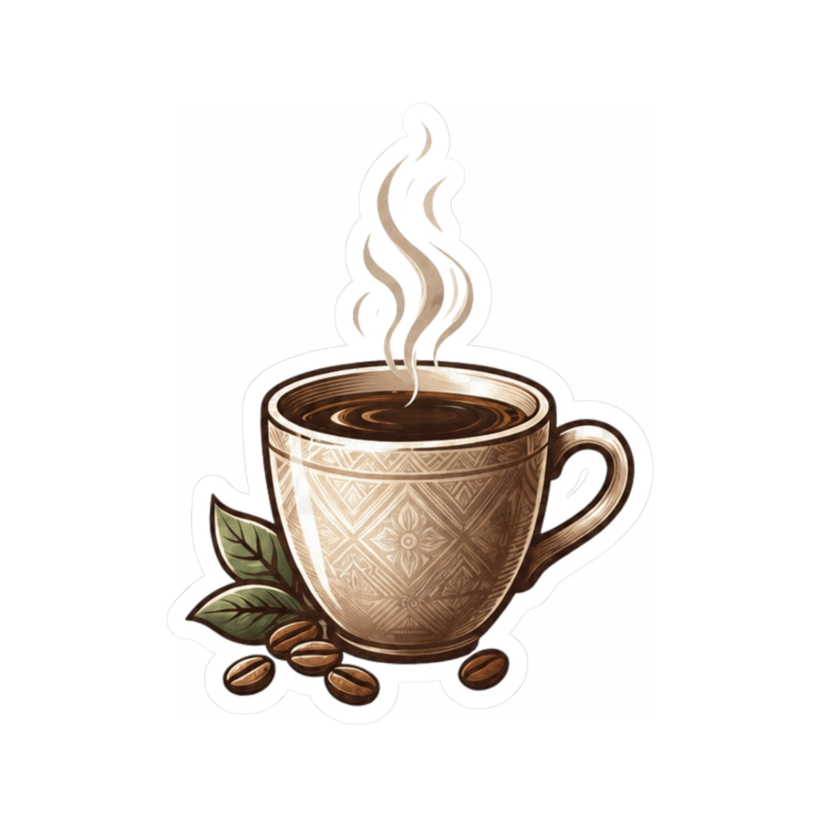 "Coffee is Delightsome" Sticker