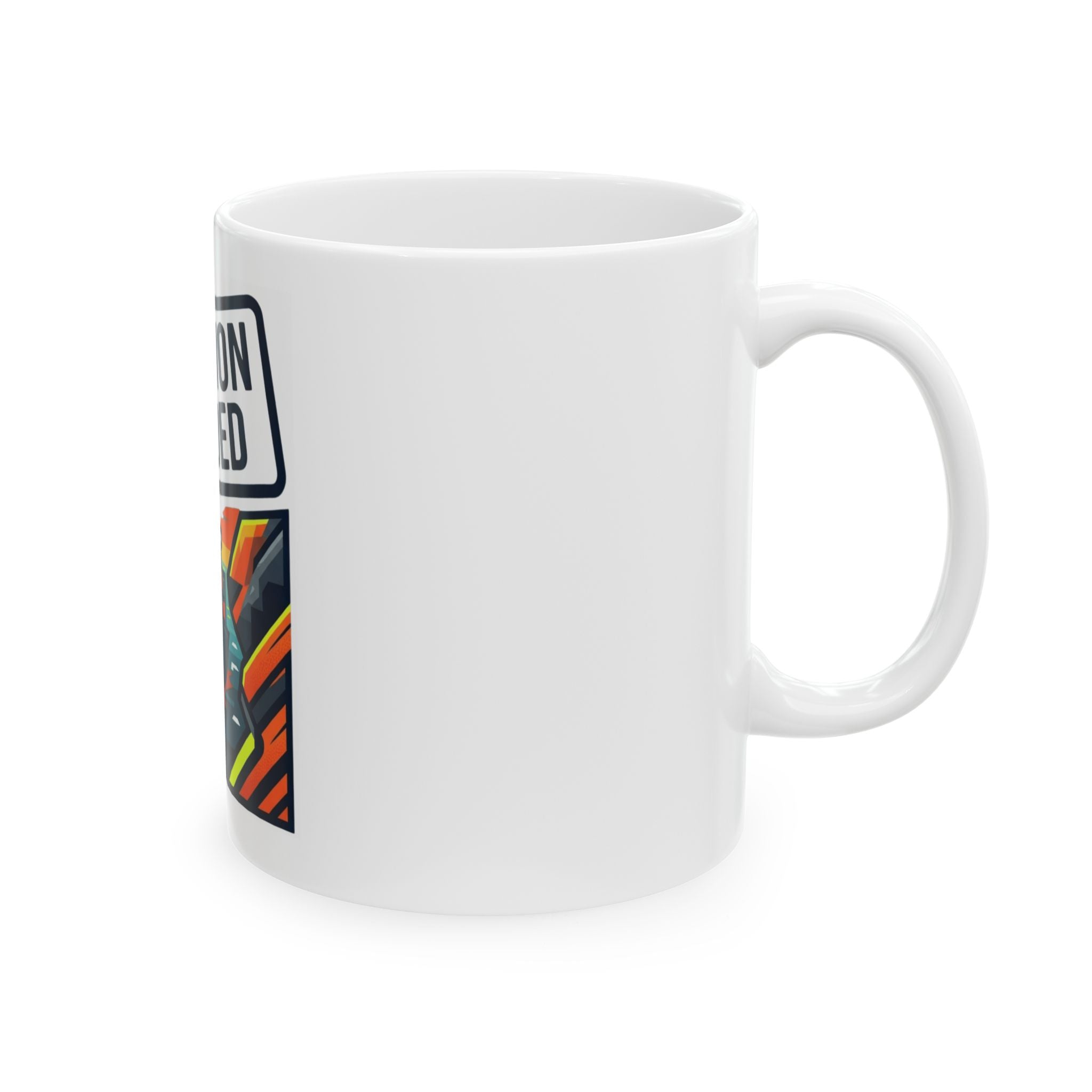 "Straight Of Hormuz is Open" White Ceramic Mug — Graphic