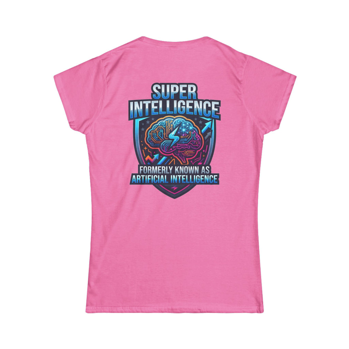 Color: Azalea | Super Intelligence Women's Tee