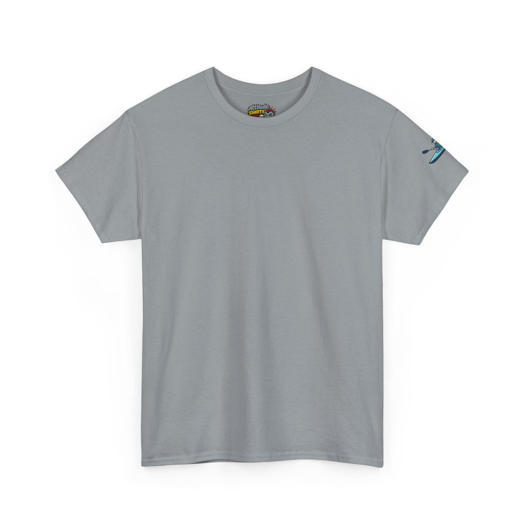 "Mountain Lake Kayak" Premium Graphic Tee