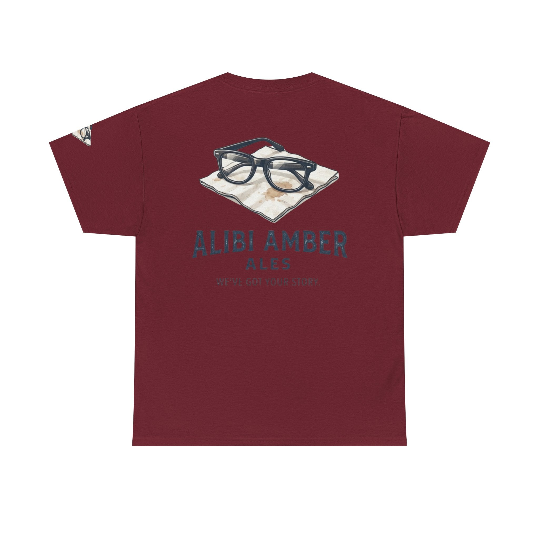 "Alibi Amber Ales" Premium Graphic Tee