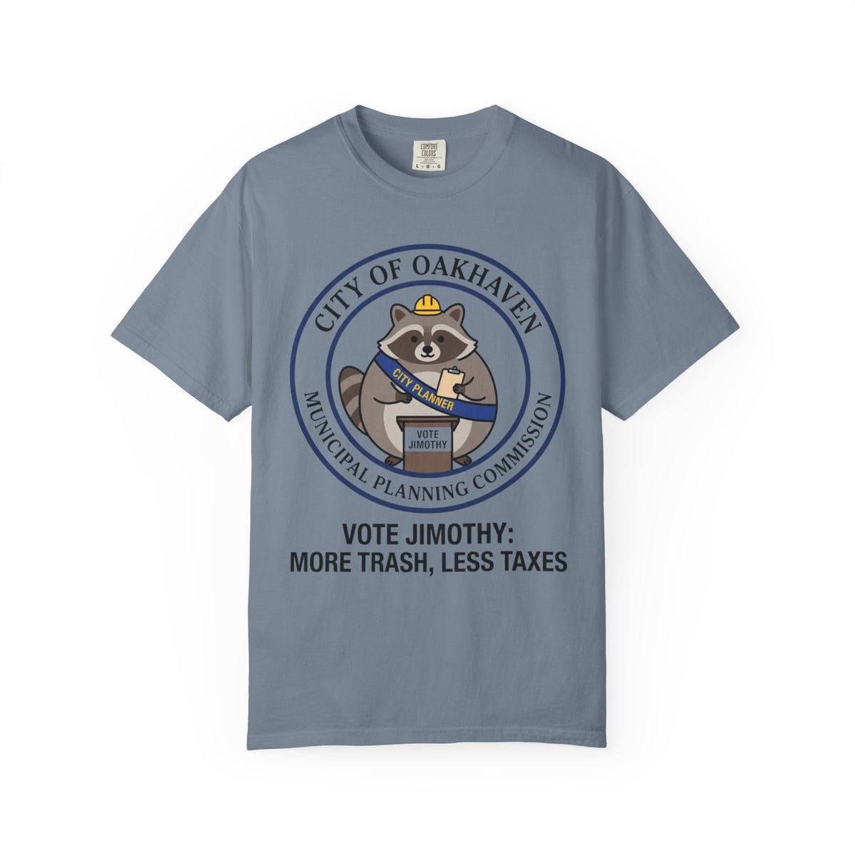 Color: Blue Jean | Jimothy Unisex Garment-Dyed Tee