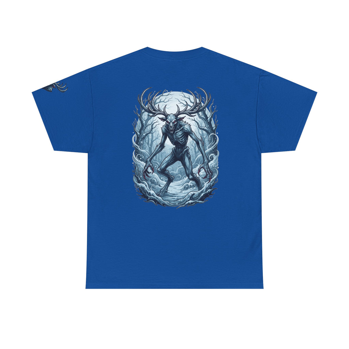 Color: Royal | Wendigo (Algonquian Folklore) Premium Graphic Tee