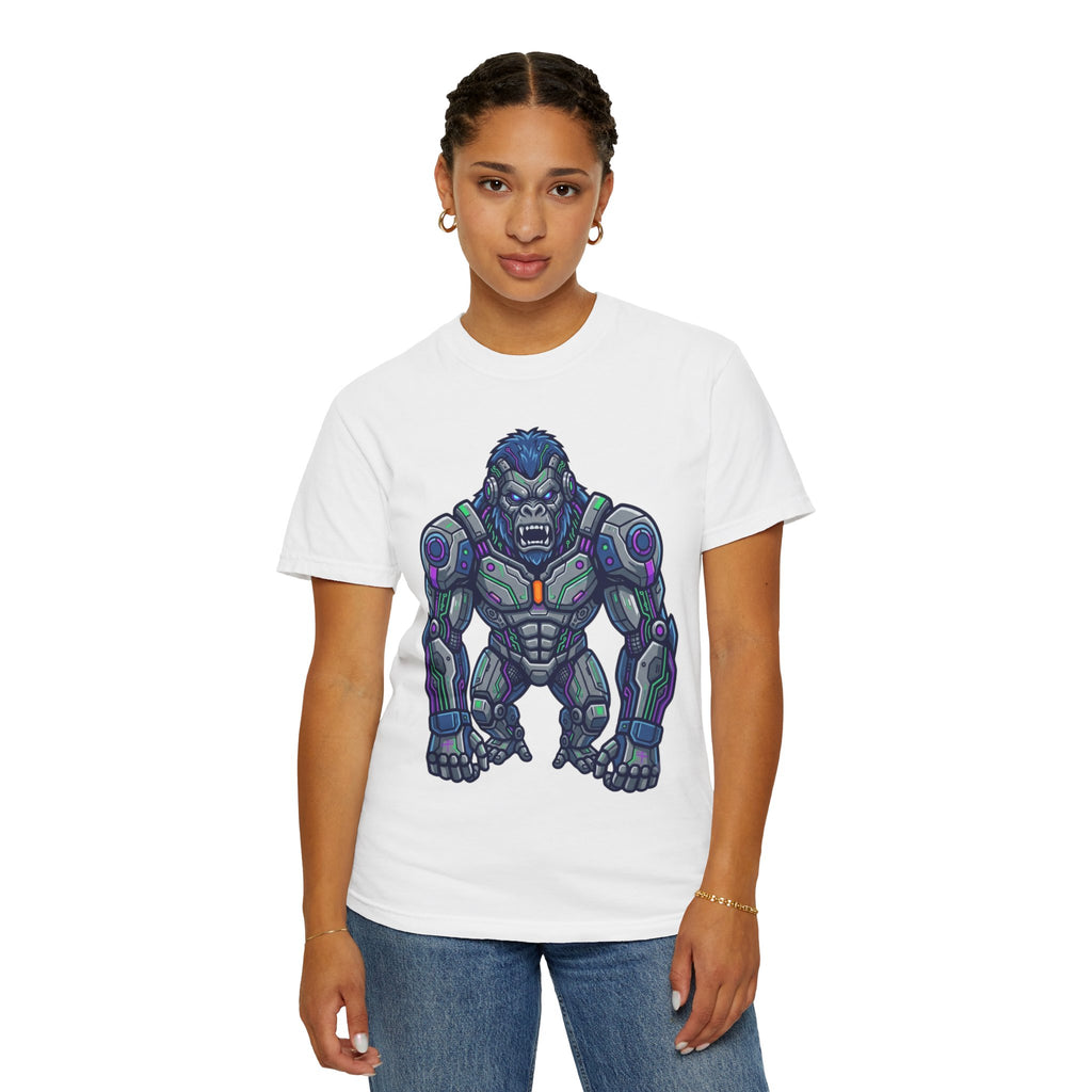 "Cyber Gorilla" Unisex Garment-Dyed Tee