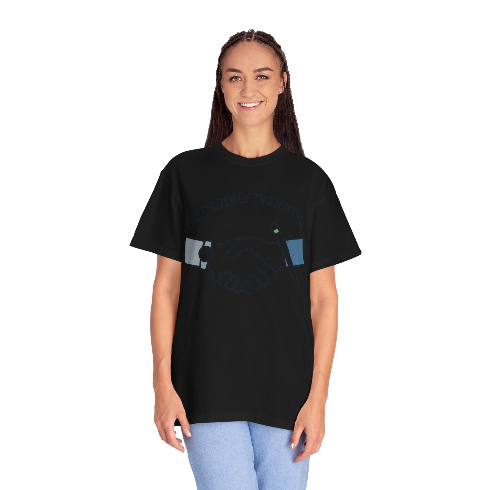 "Orderly Transition" Unisex Garment-Dyed Tee