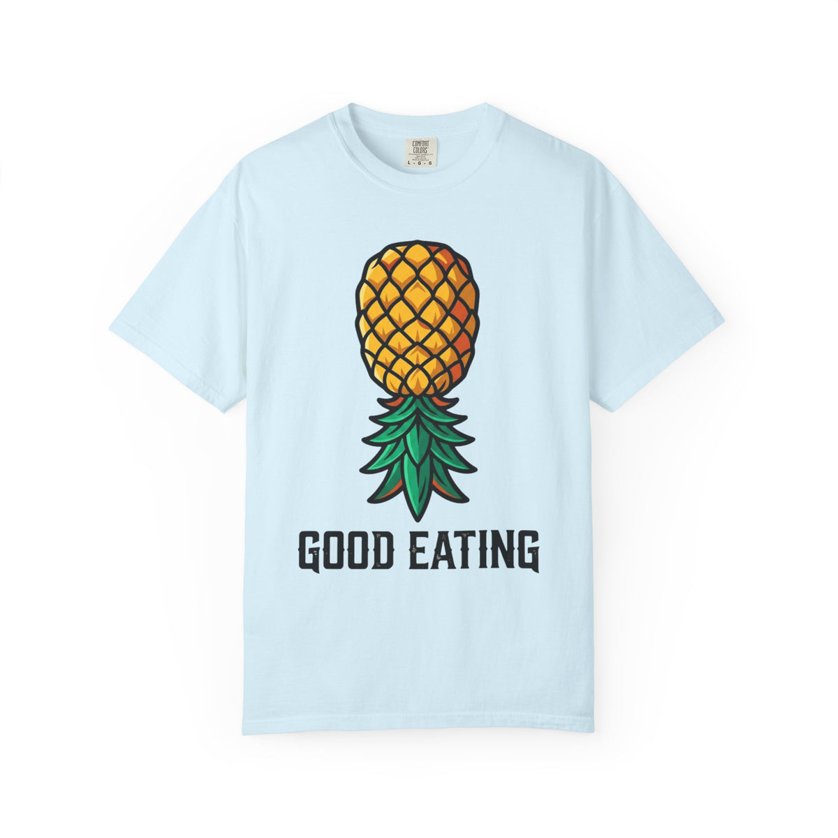Color: Chambray | Good Eating Unisex Garment-Dyed Tee