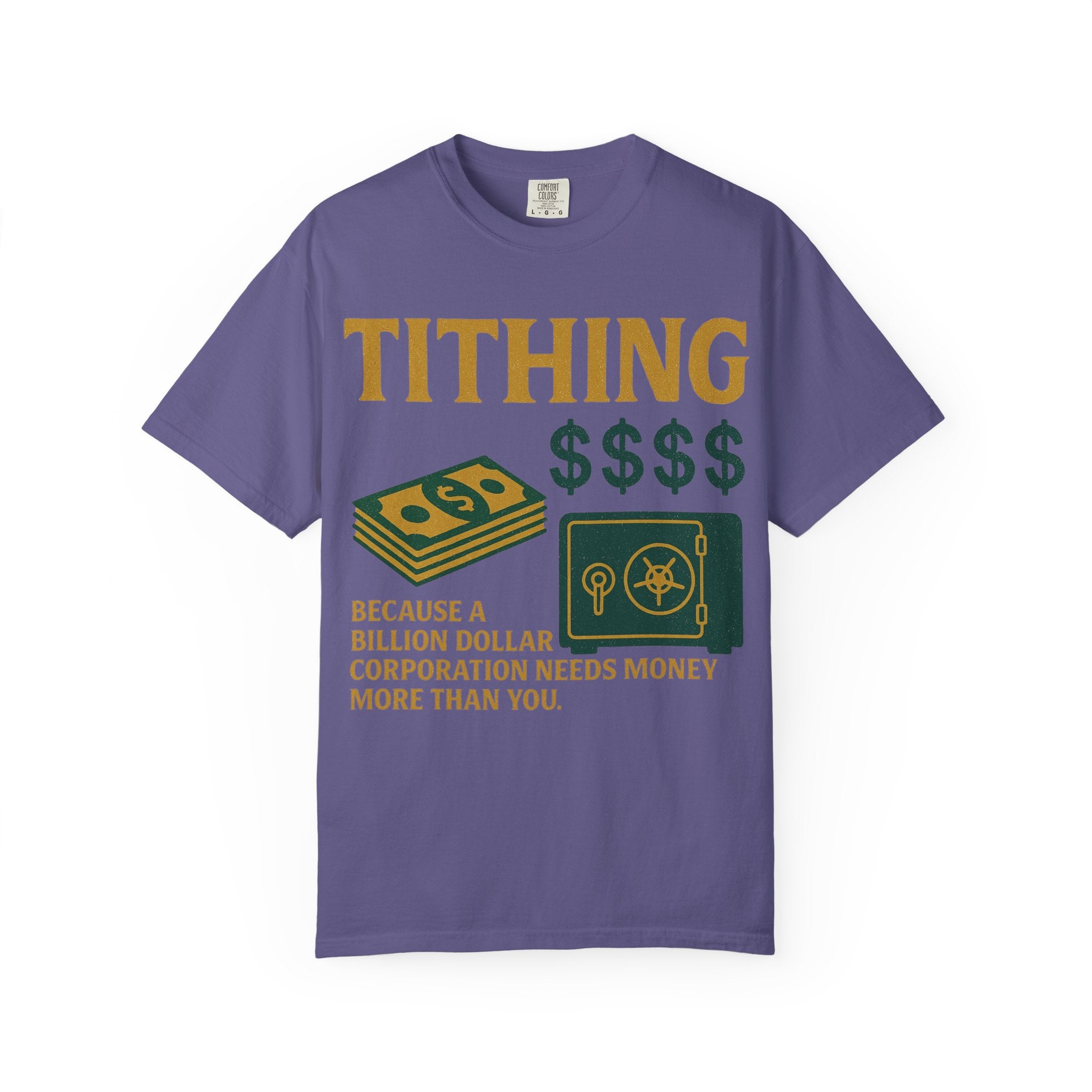 "Corporate Charity" Unisex Garment-Dyed T-shirt