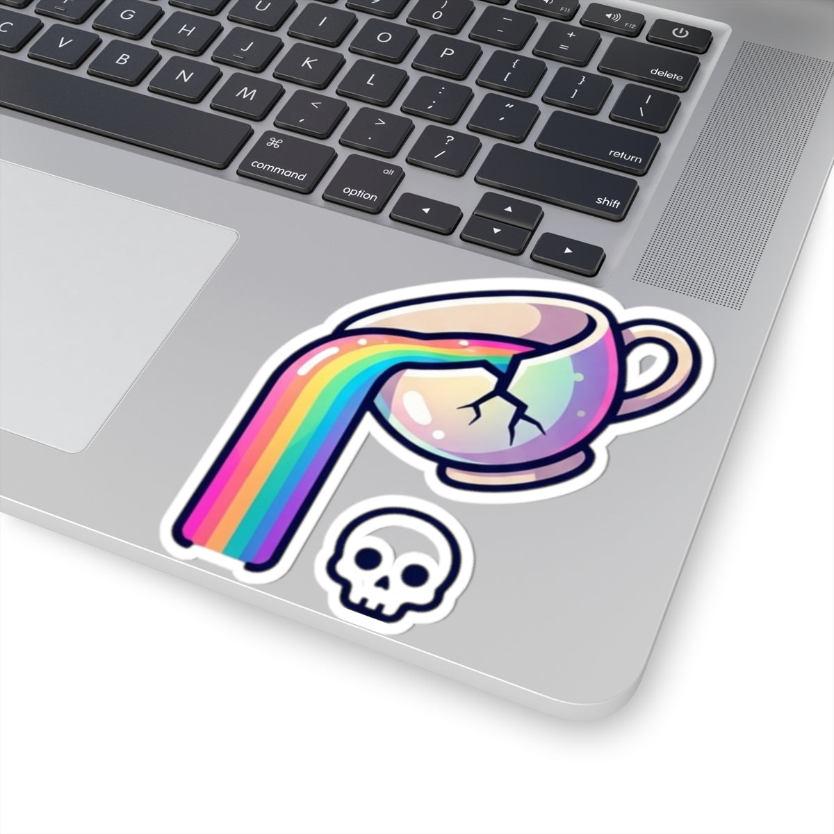 "Surviving on Caffeine Spite and Superior Aesthetics" Sticker