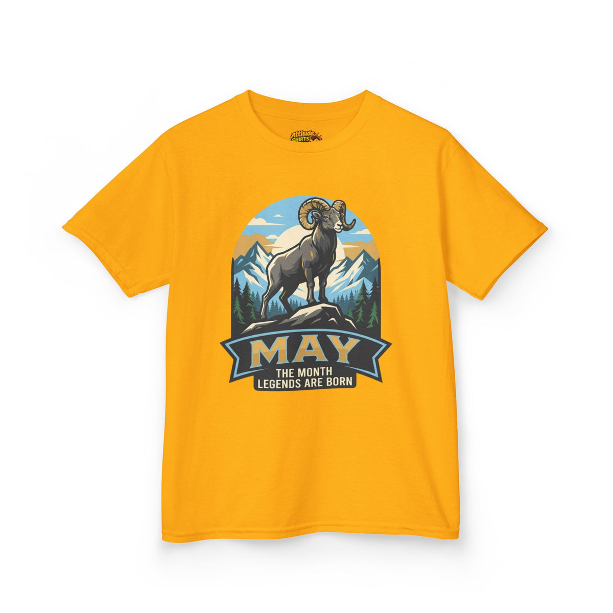 Color: Gold | May Legend Kids Tee