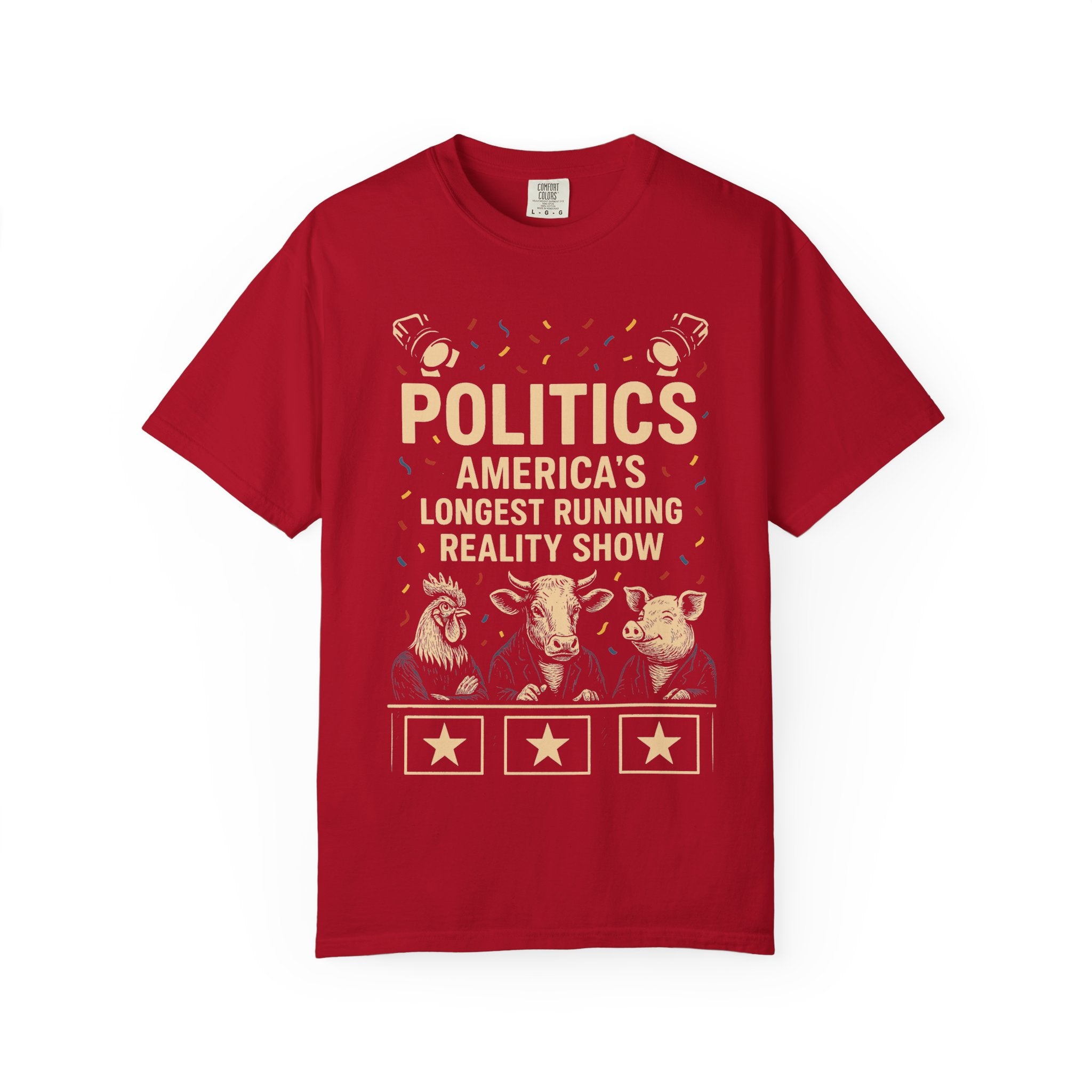 "The Ultimate Reality Show" Unisex Garment-Dyed T-shirt