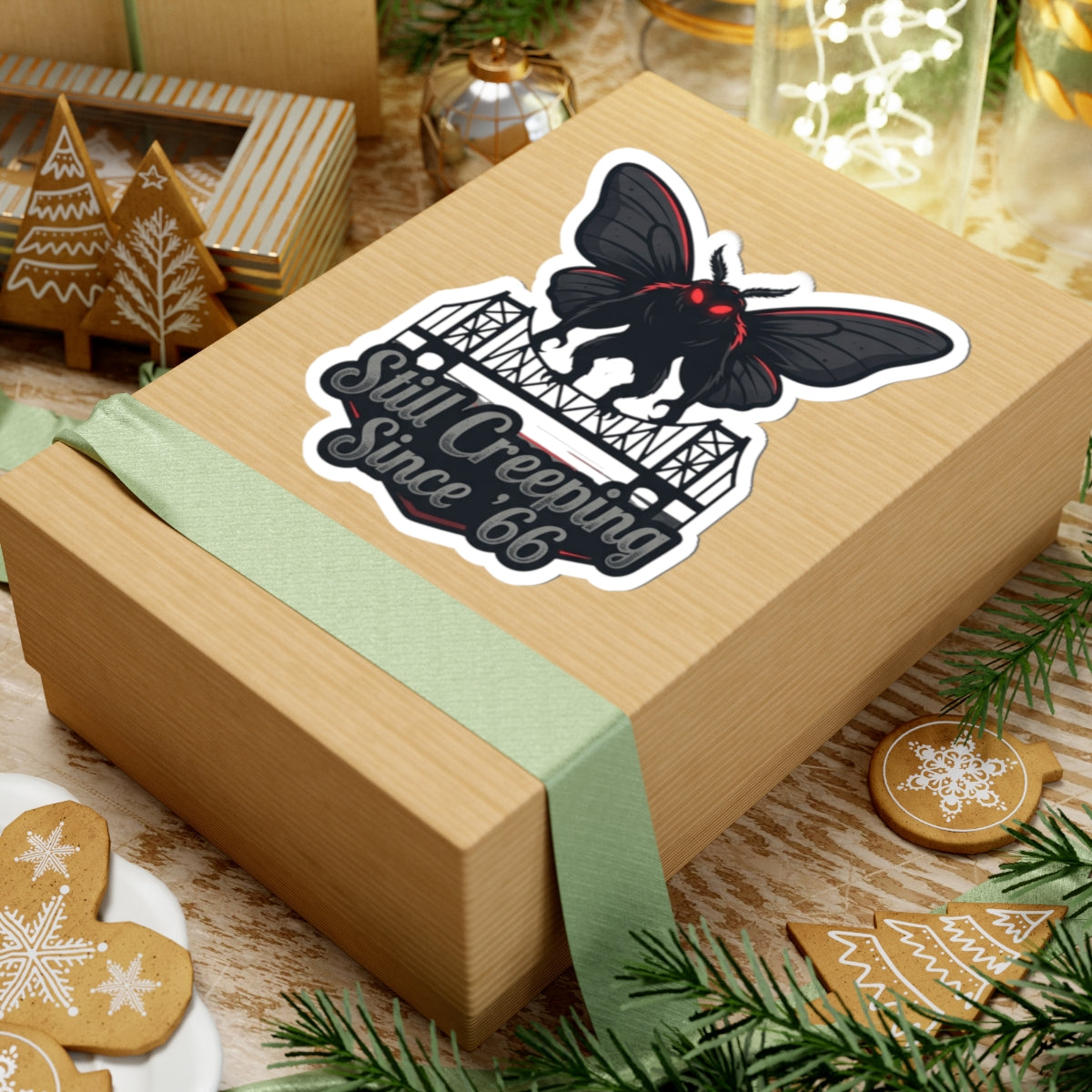 "Mothman (West Virginia, USA)" Sticker — Main