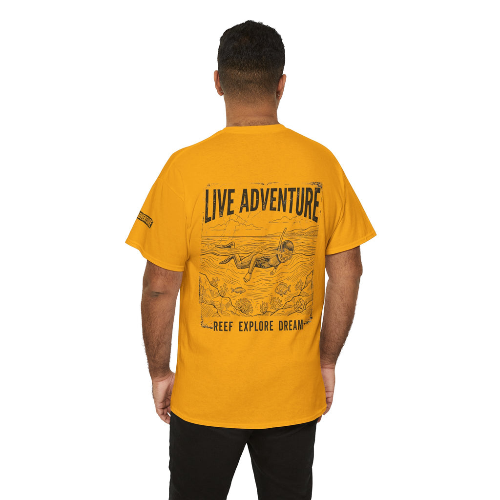 "Live Adventure Surfing" Premium Graphic Tee