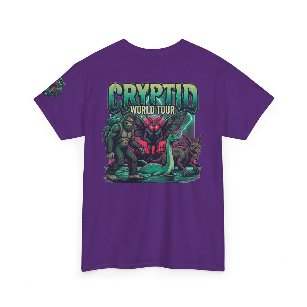 "Puzizia (Global-Cryptid Mashup) Cryptid World Tour" Premium Graphic Tee