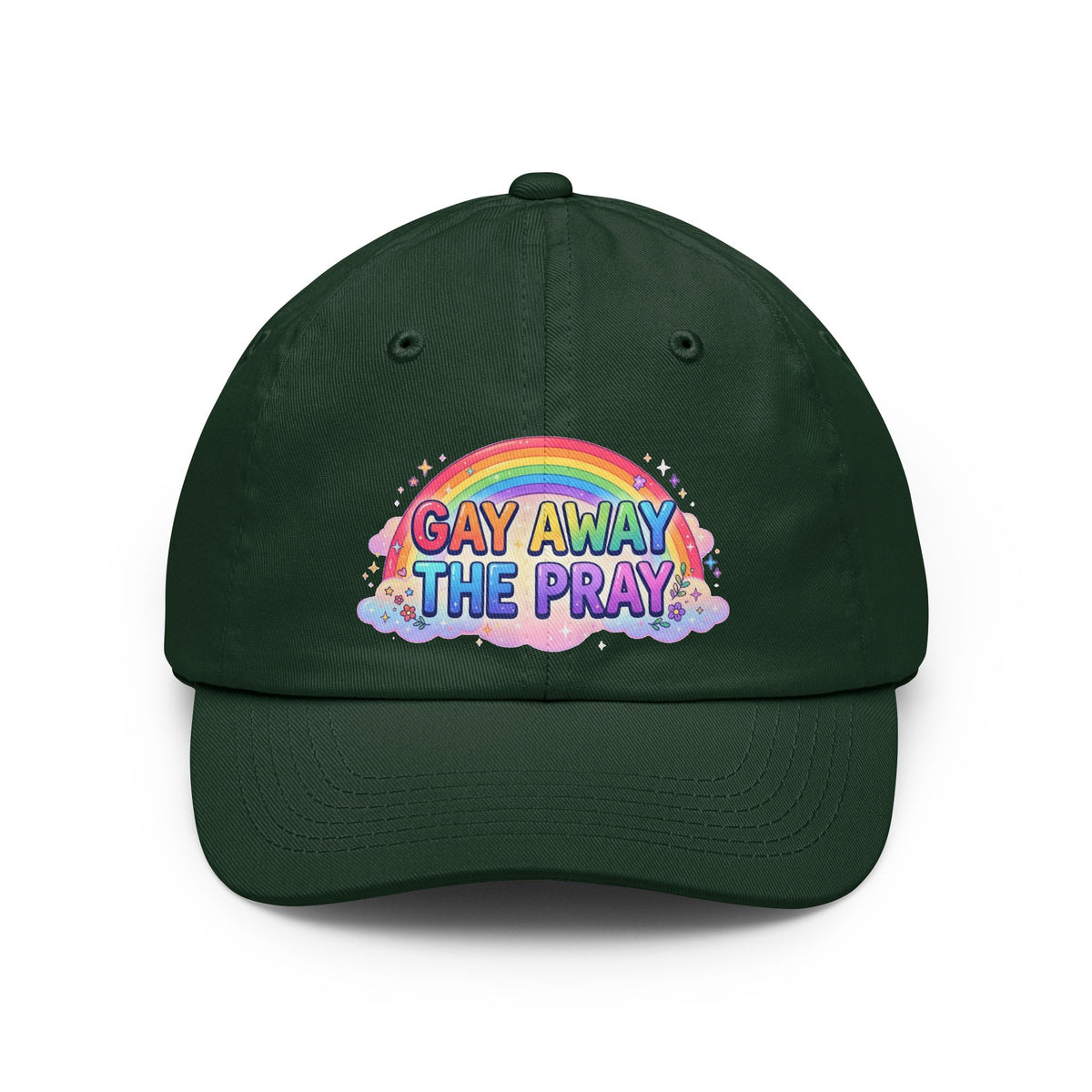 Color: Forest Green | Gay Away The Pray Cap