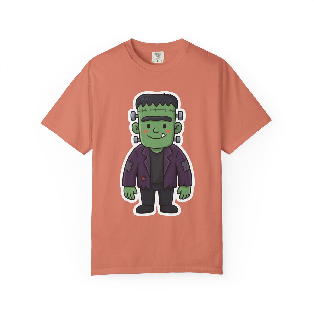 Color: Terracotta | Frankenstein Unisex Garment-Dyed Tee