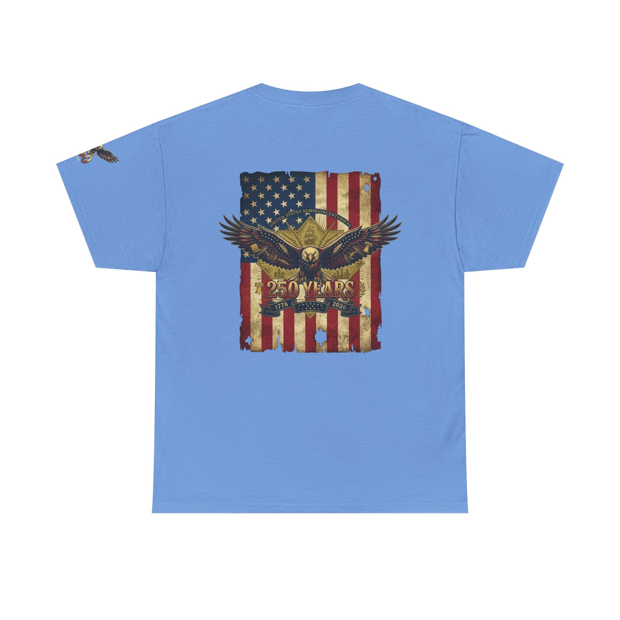 "Eagle and Flag 250 Years" Premium Graphic Tee