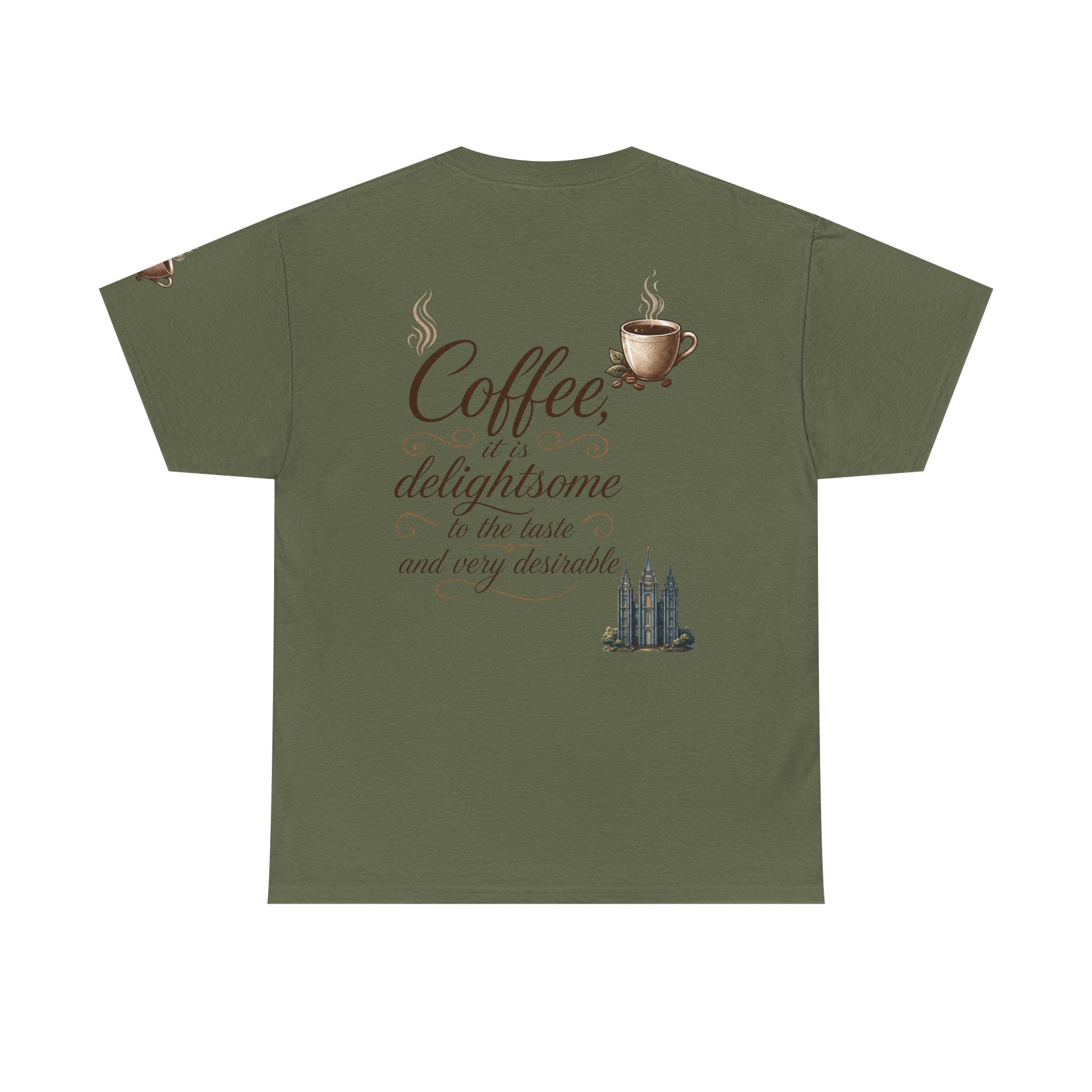 "Coffee is Delightsome" Premium Graphic Tee